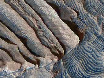 На марсианских скалах ученые прочли историю климата планеты
