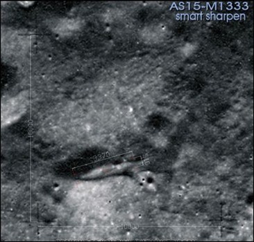 На Луне обнаружена база НЛО?! 