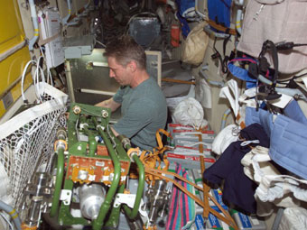 Космонавты МКС наладили производство кислорода(Международная космическая станция. Фото AFP.)