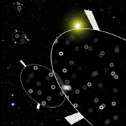 Для создания супероблака могут потребоваться десятки миллионов запусков по 800 тысяч шариков в каждом (Roger Angel, UA Steward Observatory).