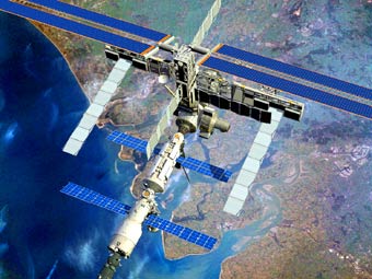 Международная космическая станция. Фото NASA