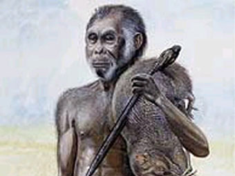 Homo floresiensis, изображение с сайта газеты El Mundo