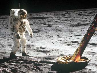 Оригинал записи высадки на Луну потеряли в архиве NASA