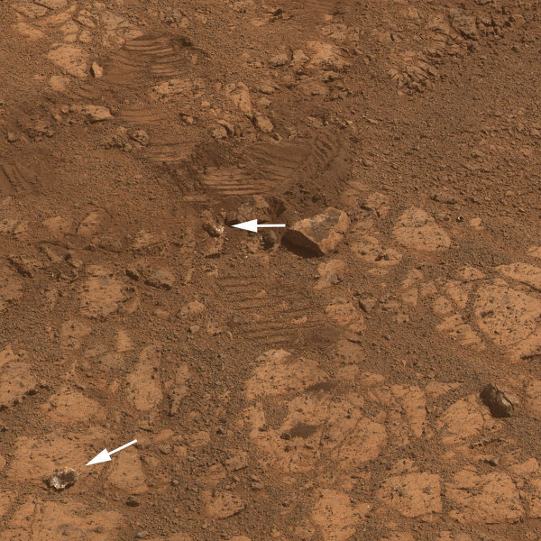 Камень на Марсе